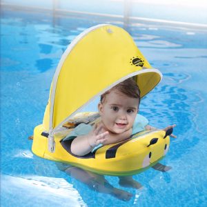 Mambobaby Baby Waist Float with Canopy