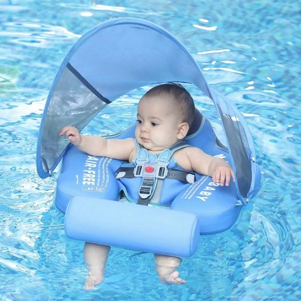 Mambobaby Float with Canopy and Detachable Tail