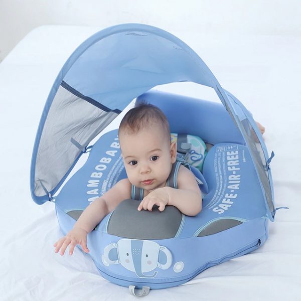 Mambobaby Float with Canopy and Detachable Tail